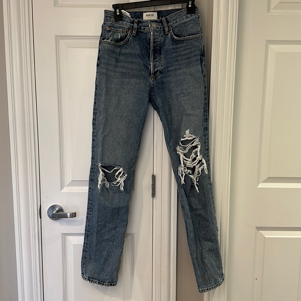 Agolde 90s Pinchwaist button fly Size 26. perfect condition.